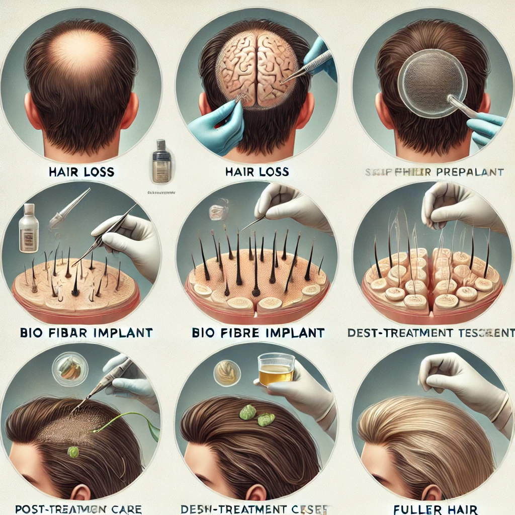 Bio Fibre Hair Implant Treatment