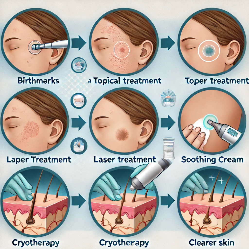 Birthmark Removal, Laser Treatment for Birthmarks, Skin Discoloration Treatment, Mole and Birthmark Removal, Birthmark Fading, Cosmetic Birthmark Treatment, Painless Birthmark Treatment, Birthmark Lightening