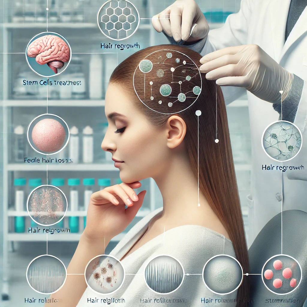 Stem Cells Treatment for Female Pattern Hair Loss