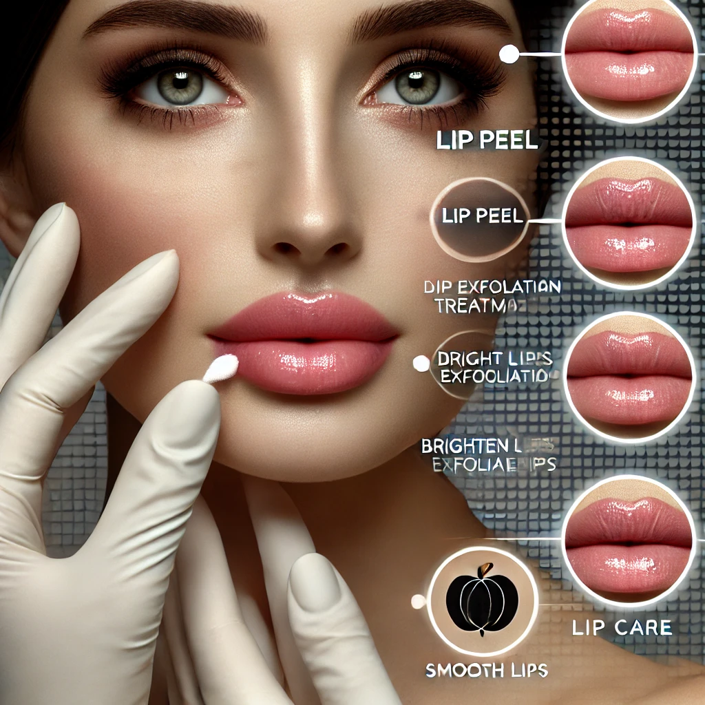 lip peel, dark lips,lip exfoliation, lip brightening