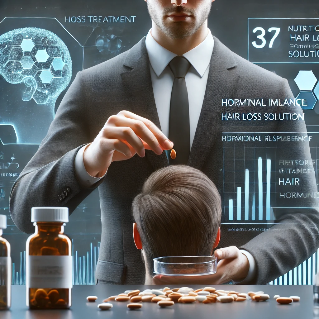 Nutrional And Hormal Treatment for Hair Loss